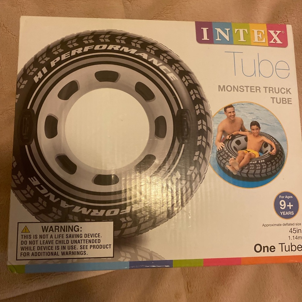 Large tube never opened
